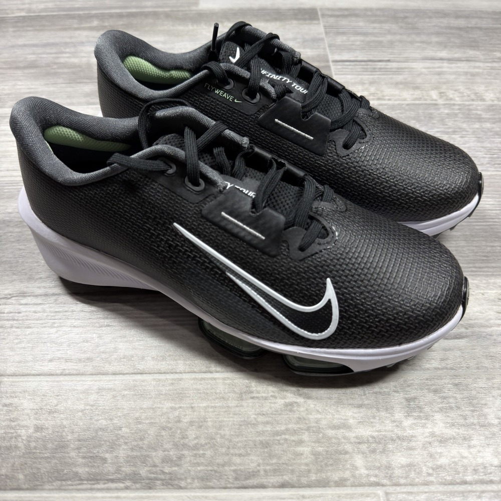 Nike Air Zoom Infinity Tour 2 Men's Size 8 Golf Shoes Black White FD0217-002 NEW